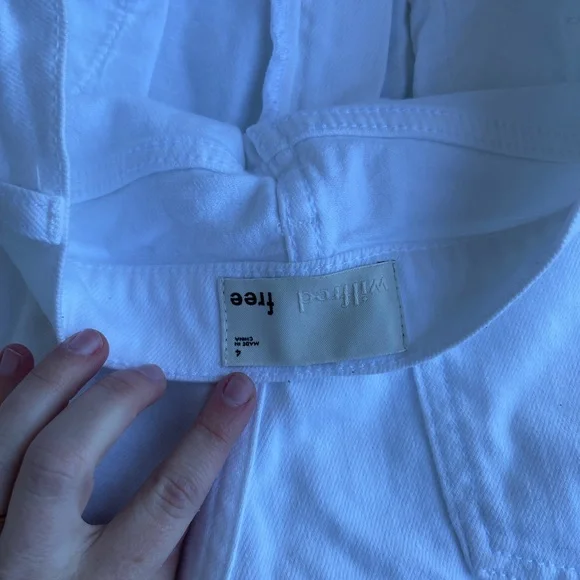 Wilfred• white jean shorts - Picture 5 of 9